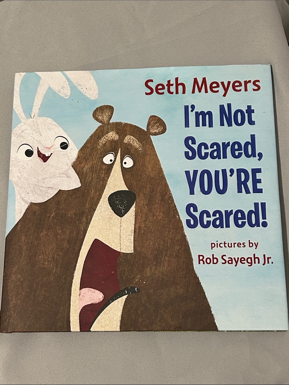 Seth Meyers "I'm Not Scared, YOU'RE Scared!" Hardcover (Children's Book)